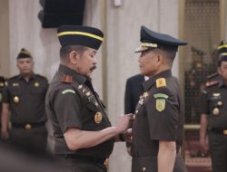 Jaksa Agung Lantik Mayjen TNI Wahyoedho Indrajit Sebagai JAM Pidmil