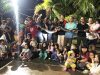 Warga Perumahan Bea dan Cukai Karimun Tangkap Ular Piton 5 Meter