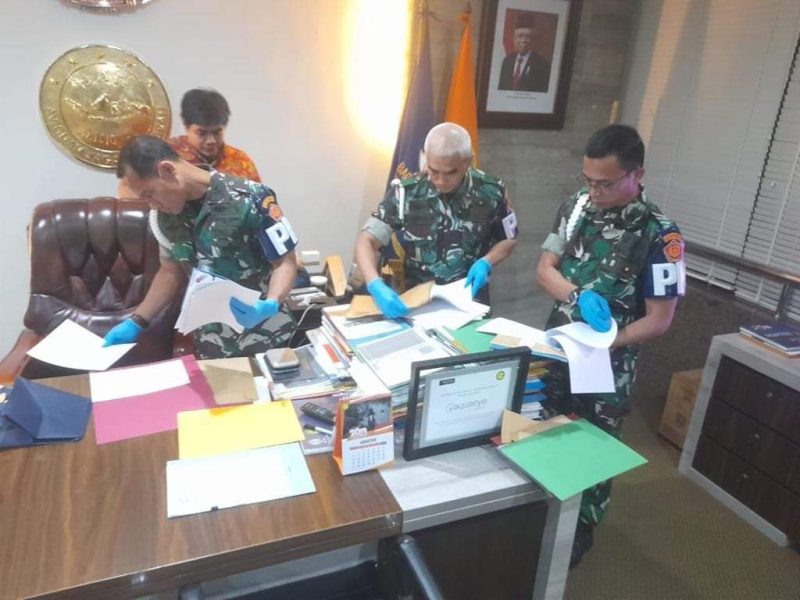 Penyidik Puspom TNI dan KPK