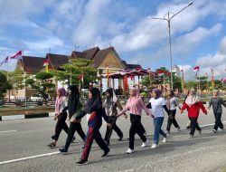 Lomba Gerak Jalan HUT RI di Karimun Berhadiah Total Rp142 Juta