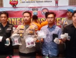 Polisi Bekuk 2 Pengedar Narkoba di Tanjungpinang, 7 Ons Sabu dan 174 Butir Ekstasi Diamankan