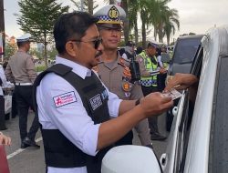 Bapenda Kepri dan Polisi Razia Kepatuhan Wajib Pajak Kendaraan di Batam