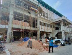 Revitalisasi Pasar Baru Tanjungpinang Capai 63 Persen