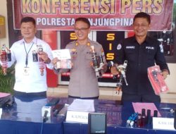 Polsek Tanjungpinang Timur Bekuk 4 Pelajar Pembobol Bengkel