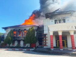 Polda Gorontalo Tetapkan 26 Tersangka Pembakaran Kantor Bupati Pohuwato