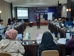 Puluhan Jurnalis se-Sumatra Ikut Training Meliput Isu Pemilu di Tanjungpinang