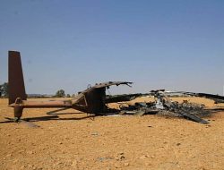 Helikopter Militer Israel Hancur Ditembak Pasukan Hamas