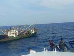 KKP Tangkap Kapal Ikan Berbendera Filipina, 14 ABK Turut Diamankan