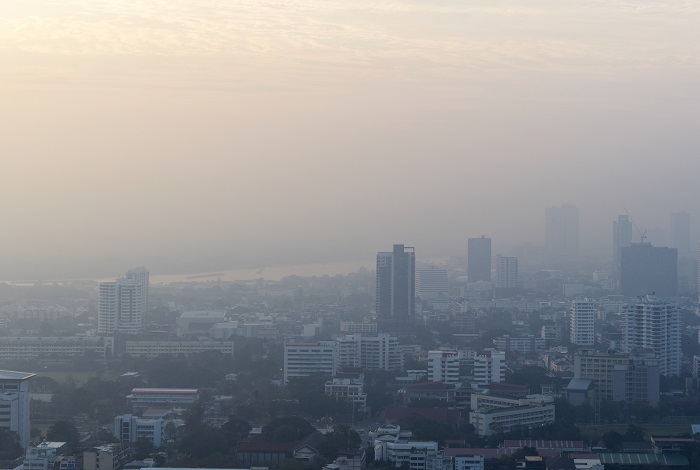 Ilustrasi - Peringatan kualitas udara di Pekanbaru, Provinsi Riau di level tidak sehat.