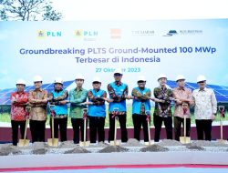 PLN dan Aruna Bangun PLTS 100 MWp Terbesar di Indonesia