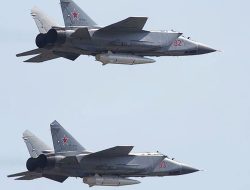 Rusia Kirim MiG-31 dalam Radius Serang ke Grup Kapal Induk AS di Timur Tengah