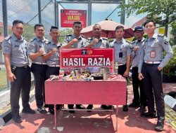 Petugas Lapas Narkotika Tanjungpinang Geledah Kamar Hunian Warga Binaan, Barang Terlarang Tak Ditemukan