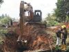 Perbaikan Jalan Amblas di Tiban Batam Rampung, Secepatnya Bisa Dilewati Kendaraan