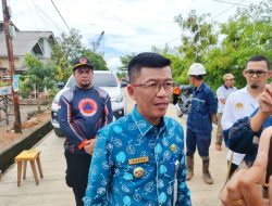 Pj Wali Kota Tanjungpinang Pastikan Polder Pemuda Rampung Akhir Tahun