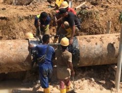 SPAM Batam Targetkan Perbaikan Pipa Bocor di Jalan Sudirman Selesai Hari Ini
