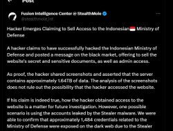 Situs Resmi Kementerian Pertahanan Diretas, Hacker Kirim Malware ‘Stealer’
