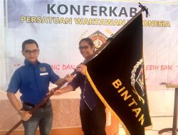 Harjo Waluyo Kembali Pimpin PWI Kabupaten Bintan 2023-2026