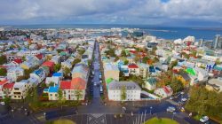 Reikiavik kota terbesar di Islandia.