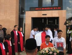 PN Batam Lepas Jenazah Hakim Nanang Dimakamkan di Yogyakarta