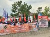 Ratusan Buruh Unjuk Rasa di Depan Kantor Wali Kota Batam Bawa 2 Poin Tuntutan UMK