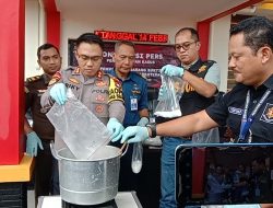 Polres Bintan Rebus 1,3 Kg Sabu Milik Pelaku Bunuh Diri di Dalam Sel
