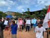Warga Kampung Panau Batam Kembali Unjuk Rasa di Depan PT BSI