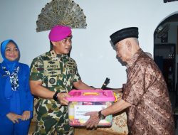 HUT ke-78 Korp Marinir, Danyonmarhanlan IV Anjangsana ke Rumah Purnawirawan KKO