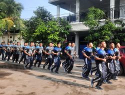 Prajurit Petarung Marinir Yonmarhanlan IV Batam Laksanakan Pembinaan Fisik