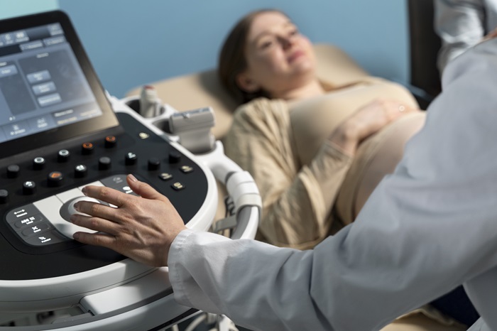 Ilustrasi - pemeriksaan medis ultrasonografi (USG), untuk memprediksi jenis kelamin janin dalam kandungan.