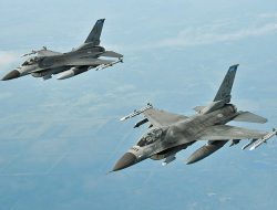 Pesawat Tempur F-16 Amerika Serikat Jatuh di Korsel, Pilot Selamat