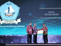 Pemkab Bintan Terima Penghargaan Anugerah Meritokrasi dari KASN RI