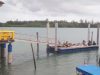 Ponton Pelabuhan Pantai Indah di Kijang Bintan Mulai Dibangun, Akses Transportasi Warga Dialihkan