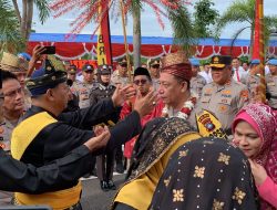 Brigjen Yan Fitri Disambut Nuansa Melayu di Mapolda Kepri
