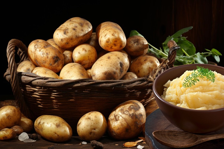Ilustrasi - kentang menyimpan keberagaman nutrisi penting dan memberikan banyak manfaat kesehatan.