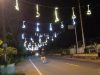 Nataru – Disperkim Pasang Ratusan Lampu Hias LED di Bintan