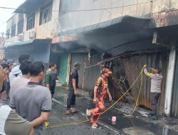Penyebab Kebakaran 8 Ruko di Tanjung Batu Belum Diketahui, Polisi: Tunggu Hasil Tim Labfor