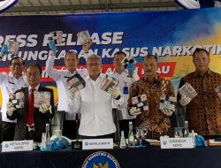 BNNP Kepri Amankan Sabu 60 Kilogram di Tanjungpinang