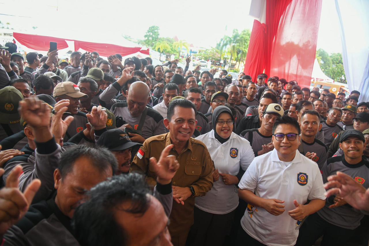 Gubernur Kepri Dukung Peran Satlinmas Sukseskan Pemilu dan Harap Edukasi Masyarakat