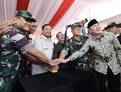 Diresmikan Menhan Prabowo, 1.904 KK Nikmati 5 Titik Sumber Air Bersih di Kuningan