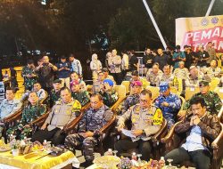 Danyonmarhanlan IV Batam Ikuti Vicon Kapolri-Panglima TNI di Malam Pergantian Tahun 2024