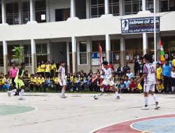 32 Tim Tingkat SMP Berlaga di Turnamen Futsal Harmoni Cup 2024