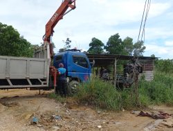 Polres Bintan Sikat 3 Mesin Penyedot Pasir dari Tambang Ilegal