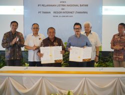PLN Batam Jalin Kerja Sama dengan Tamarin Pasok Listrik Nongsa Digital Park