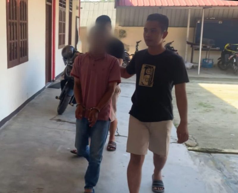 Pelaku Diamankan di Polsek Bintan Utara