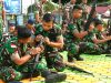 Personel Lanud RHF Tanjungpinang Berlatih Bongkar Pasang Senjata