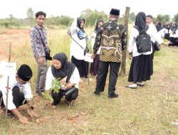 KPU Bintan Gelar Aksi Hijau Tanam Ribuan Bibit Pohon di 10 Kecamatan