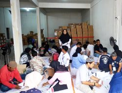 KPU Tanjungpinang Perpanjang Proses Sortir dan Pelipatan Surat Suara Pemilu 2024