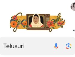 Google Doodle Hari Ini Tampilkan Sosok Aminah Cendrakasih