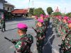 Komandan Yonmarhanlan IV Batam Pimpin Apel Perdana Tahun 2024 Bersama Prajuritnya