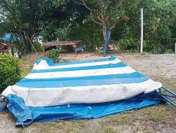 Cuaca Ekstrem, Tenda TPS di Sekanak Belakang Padang Roboh Diterpa Angin Kencang